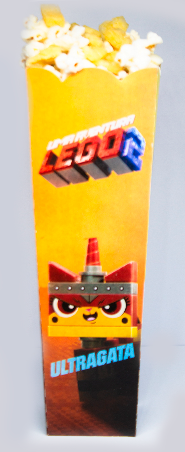 Pipoca pequena doce caramelizada sem queijo